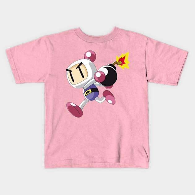 Bomberman Kids T-Shirt by B&C Fashion